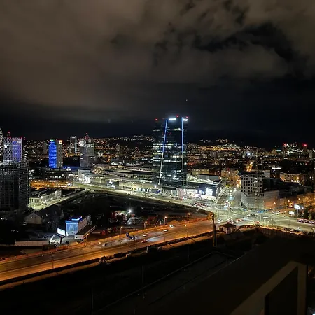 公寓 Klingerka Apartment, 25th Floor With Free Parking And View Of Castle And Danube 布拉迪斯拉发